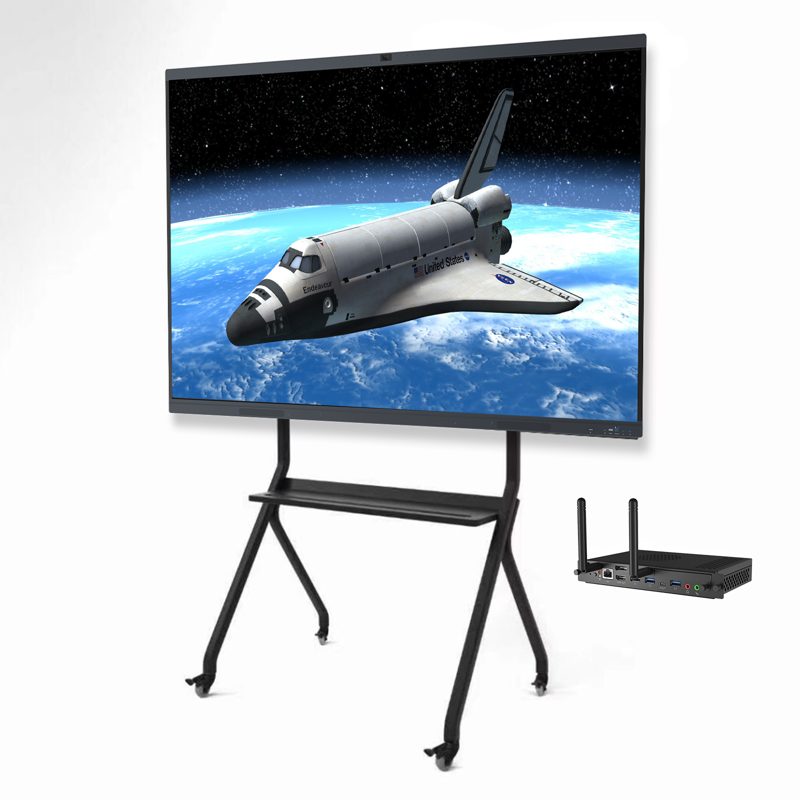 Інтерактивна панель EdPro Touch B 86" (ETP86B), OPS ПК (Intel i7 12Gen/16/512/W11Pro), мобільний стенд